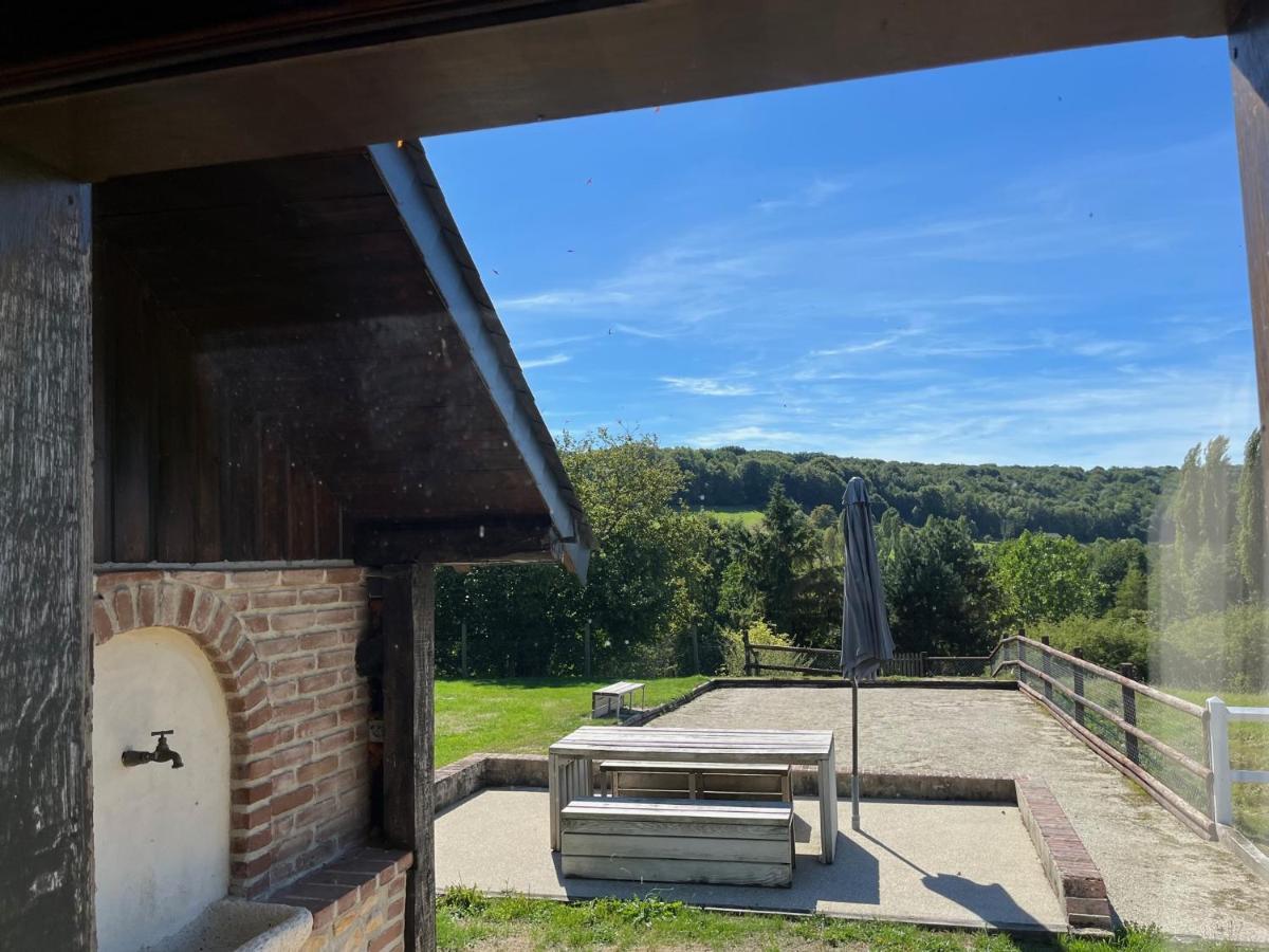 Le Gite Marguerite - Calvados : Vue Panoramique Sur La Normandie Hermival-les-Vaux Exterior foto